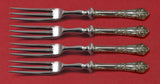 French Renaissance by Reed and Barton Sterling Silver Fruit Fork Set 4-Pc Custom