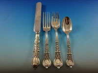 Florentine by Tiffany & Co Sterling Silver Flatware Set For 12 Service 160 Pcs