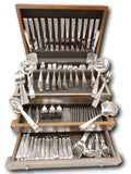 Rigato by Buccellati Italy Sterling Silver Flatware Set 24 Service 272 pc Dinner