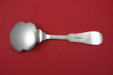 Dutch Silver by Various Makers .833 Silver Tomato Server Fancy Bright Cut 8 1/2"