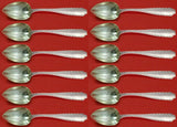 Marquise by Tiffany & Co. Sterling Silver Grapefruit Spoon Fluted Custom Set 12