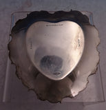 Shiebler Sterling Silver Nut Dish Heart Shaped #5485 3 5/8" x 4" 1.5 ozt (#8736)