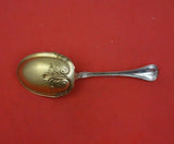 Richmond by Towle Sterling Silver Berry Spoon Gold Washed Fancy Bowl 7 3/4"