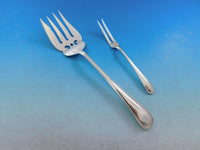 Saxon by Birks Canada Sterling Silver Flatware Set for 8 Service 63 pieces