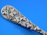 Lap Over Edge Tiffany & Co Sterling Silver Teaspoon Applied Leaves Berries GW