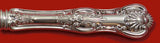 Kings by Wallace Sterling Silver Regular Knife Blunt Silverplate 8 7/8" Flatware