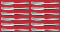 Craftsman by Towle Sterling Silver Butter Spreader FH AS Set 12 pcs 5 3/4"