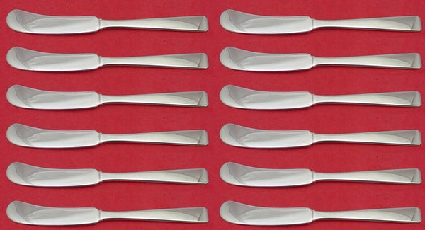 Craftsman by Towle Sterling Silver Butter Spreader FH AS Set 12 pcs 5 3/4"