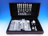 Old Orange Blossom by Alvin Sterling Silver Flatware Set 8 Service 42 pcs Dinner
