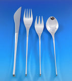 Vision by International Sterling Silver Flatware Set Service 53 Pieces Modern