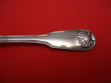 Fiddle & Shell by English Sterling Silver Dinner Fork 8"