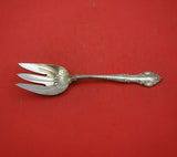 English Gadroon by Gorham Sterling Silver Salad Serving Fork 3-Tine 8 1/2"