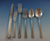 Castle Rose by Royal Crest Sterling Silver Grille Flatware Set 8 Service 48 Pcs