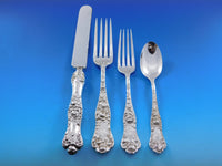 American Beauty by Shiebler Sterling Silver Flatware Set 8 Service 42 pc Dinner