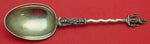 English Silver Georgian Sterling Berry Spoon Apostle Handle C. 1750 7 3/4"
