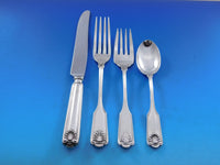 Fiddle Shell by Frank Smith Sterling Silver Flatware Set 8 Service 44 pieces