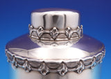 Wave Edge by Tiffany and Co Sterling Silver Tea Caddy 4 1/4" x 3 1/2" (#6960)