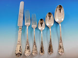 Louis XIV Old Style by D&H Sterling Silver Flatware Set 12 Service 72 pcs Dinner