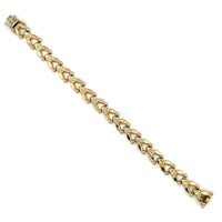 14k Yellow Gold Fancy Bracelet (#J5533)