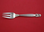 Acorn by Georg Jensen Sterling Silver Fish Fork / Salad Fork 3-Tine 6 1/2"