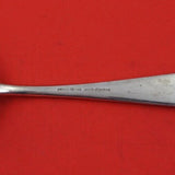 Repousse By Jacobi and Jenkins Sterling Silver Pea Spoon Round Not Pierced 8.5"