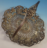 Theodore Starr Sterling Silver Basket with Cherubs and Grapes #2296 (#1326)