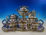 English King by Tiffany and Co Sterling Silver Tea Set 8pc (#4811) Fabulous!