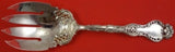 Regent by Durgin Sterling Silver Vegetable Serving Fork pierced BC fancy 9 1/2"