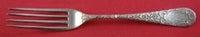 Antique Chased By Gorham Sterling Silver Banquet Fork 7 7/8"