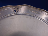 Rose Point By Wallace Sterling Silver Wavy Edge Dessert Plate #4600-9 (#4159)