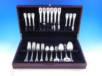 Godrons by Christofle Cardeilhac France Sterling Silver Flatware Set 42 pieces