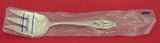 Silver Iris by International Sterling Silver Salad Serving Fork AS 9 1/4" New