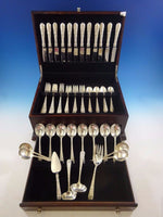 Bridal Bouquet by Alvin Sterling Silver Flatware Set For 12 Service 64 Pieces