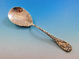 Chrysanthemum by Durgin Sterling Silver Preserve Spoon 7 1/2" Serving Piece