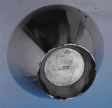 Egon Lauridsen Danish Sterling Silver Salt Dip and Pepper Shaker Set 2pc (#8931)