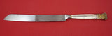Celtic Weave Gold by Towle Sterling Silver Wedding Cake Knife HH WS 13 1/2" orig