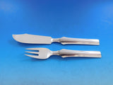 Elsinore by Georg Jensen Sterling Silver Flatware Individual Fish Set 22 pieces