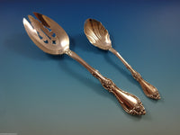 Royal Rose by Wallace Sterling Silver Flatware Set For 12 Service 67 Pieces