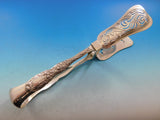 Chrysanthemum by Tiffany and Co Sterling Silver Asparagus Tongs English Style