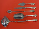 Grande Baroque by Wallace Sterling Silver Cocktail Party Bar Set 5pc Custom Made
