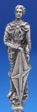 Italian 800 Silver Bell with Figural Handle Man 5 1/4" no clapper (#8380)