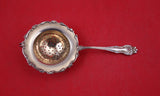 Queen by Mount Vernon / Howard Sterling Silver Tea Strainer GW w/enamel 5 5/8"