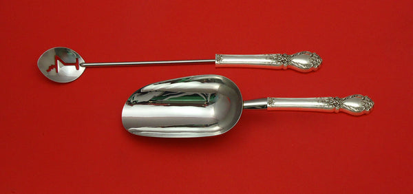 Brocade by International Sterling Silver Bar Set 2pc HHWS  Custom Made