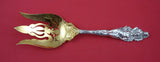Love Disarmed by Reed and Barton Sterling Salad Serving Fork old pierced GW 11"