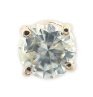 14k Yellow Gold Pair of Genuine Diamond Stud Earrings 1.5 Carats Total (#J6733)