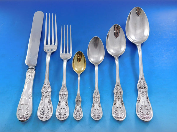 Saratoga by Tiffany & Co. Sterling Silver Flatware Set for 8 Service 57 pieces