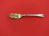 Lap Over Edge by Tiffany Sterling Silver Salad / Pastry Fork GW w/ Melons 6 1/8"
