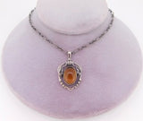 Georg Jensen 2014 Genuine Natural Smoky Quartz Pendant Jewelry (#J3907)