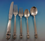 Royal Danish by International Sterling Silver Flatware Set 8 Service 52 Pieces