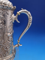 Tiffany & Co. Sterling Silver Demitasse Pot Women Cherubs  Roses Bird (#8411)